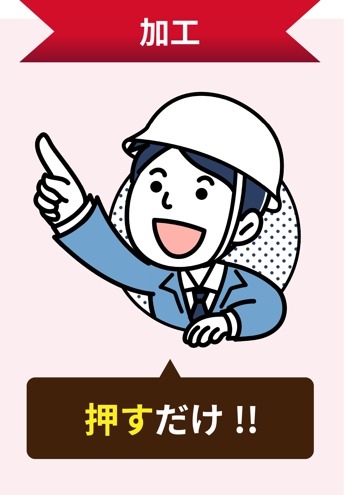 加工作業 - 機械を使った加工作業